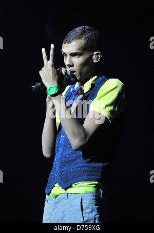 Stromae 36e Paléo Festival - Jour 4 - Performances Nyon, Suisse - 22.07.11 Banque D'Images