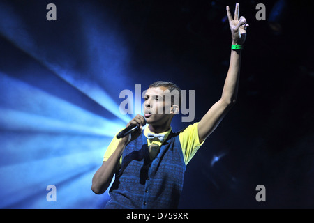 Stromae 36e Paléo Festival - Jour 4 - Performances Nyon, Suisse - 22.07.11 Banque D'Images