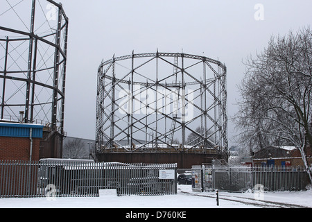 Photos de la neige dans et autour de St Paul's Cray le capital des pays et les banlieues environnantes a connu son premier Banque D'Images