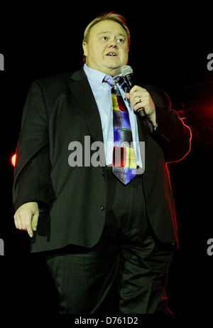 Louie Anderson effectuant à Seminole Coconut Creek casino de Coconut Creek, en Floride - 03.02.12 Banque D'Images