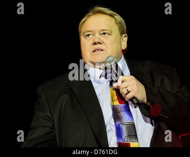 Louie Anderson effectuant à Seminole Coconut Creek casino de Coconut Creek, en Floride - 03.02.12 Banque D'Images