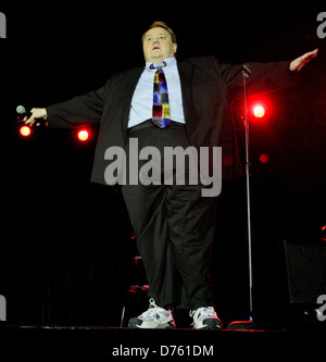 Louie Anderson effectuant à Seminole Coconut Creek casino de Coconut Creek, en Floride - 03.02.12 Banque D'Images