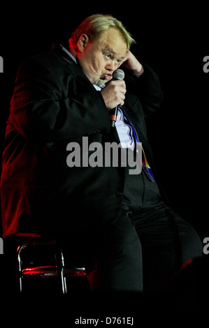 Louie Anderson effectuant à Seminole Coconut Creek casino de Coconut Creek, en Floride - 03.02.12 Banque D'Images