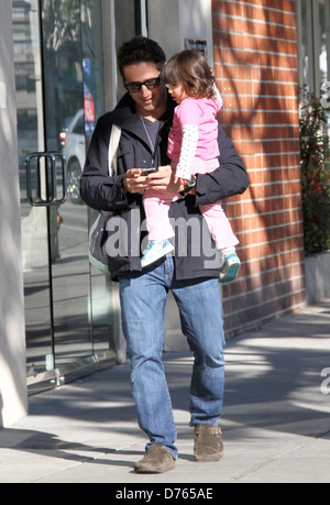 Mark Feuerstein boutiques dans Hollywood Los Angeles, Californie - 31.01.12 Banque D'Images