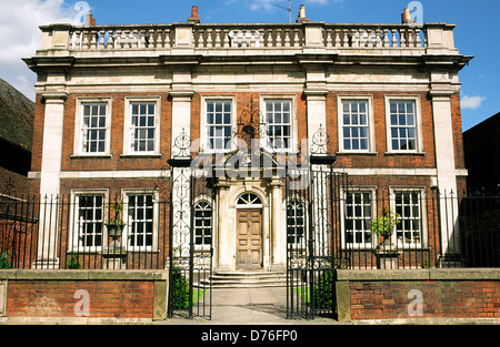 Fydell House, la maison de Thomas Fydell, dans le centre de la ville de Boston, Lincolnshire, Angleterre, RU Banque D'Images