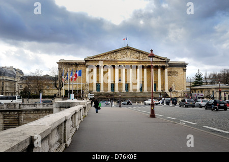 L'Assemblée Nationale Paris France Banque D'Images