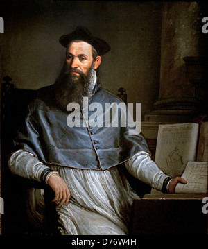Portrait de Daniele Barbaro Venise 1556 Paolo Caliari appelé Veronese Italie italien 1528-1588 Banque D'Images