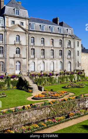 La ville historique de Vannes, en Bretagne, France Banque D'Images