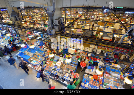 Marché de gros de la pêche Noryangjin à Séoul, Corée du Sud Banque D'Images