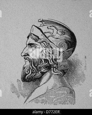 Miltiades l'ancien, l'Athenian, fonde une principauté sur la péninsule de Chersonese au milieu du vie siècle avant J.-C., aujourd'hui Gallipoli Banque D'Images