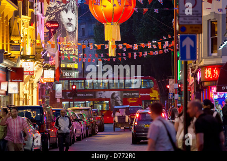 √ übritannien Londres, Grand, Chinatown, le West End Banque D'Images