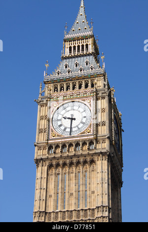 Big Ben clock tower à Londres, Royaume-Uni Banque D'Images