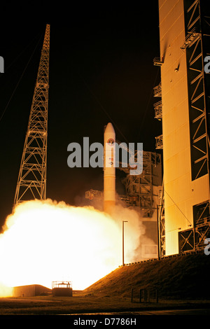 Delta IV lance un satellite de communication WGS-4 Banque D'Images
