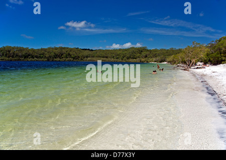 Lac McKenzie Fraser Island Queensland Australie Banque D'Images