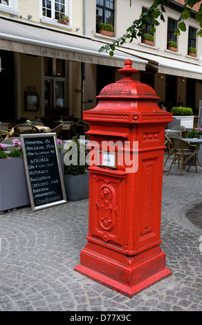 Boîte postale,bruges,brugge,Belgique Banque D'Images