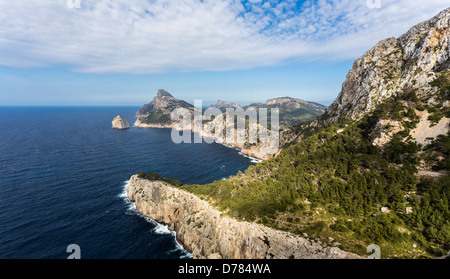 PALMA - circa 2013 : Côte de l'Palma de Mallorca Banque D'Images