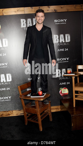 Justin Timberlake première mondiale de 'Bad Teacher' tenu à La Ziegfeld Theatre - Arrivées New York City, USA - 20.06.11 Banque D'Images