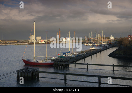 Dock Grimsby Tower est une tour de l'accumulateur hydraulique et d'un célèbre monument maritime dans la région de Grimsby, North East Lincolnshire, Angleterre. Banque D'Images