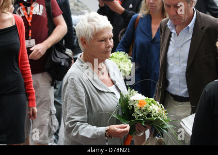 Judi Dench Ouverture du 46e festival international du film de Karlovy Vary Karlovy Vary, République tchèque - 01.07.11 Banque D'Images