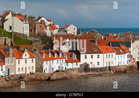 Cottages at West Shore, Pittenweem Banque D'Images