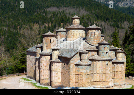Monastère Sainte Croix du Souvenir à Frani village en Grèce Banque D'Images