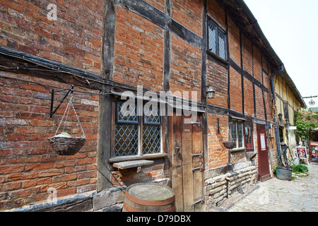 Expérience Falstaff Monde Tudor Sheep Street Stratford Upon Avon Warwickshire UK Banque D'Images