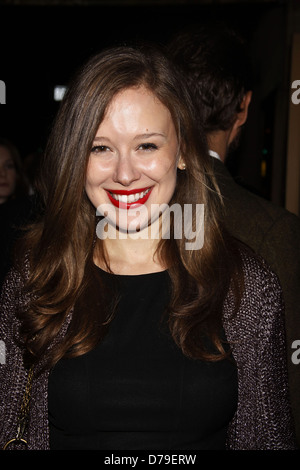 Molly Ranson première mondiale du comité de coordination de la production de théâtre de "La présentation" au Lucille Lortel Theatre - Arrivées New York Banque D'Images