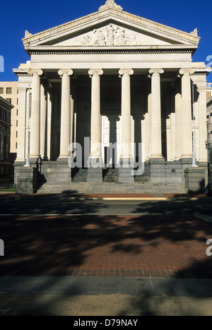 Elk283-2236v la Louisiane, La Nouvelle-Orléans, Lafayette Square, Gallier Hall Banque D'Images