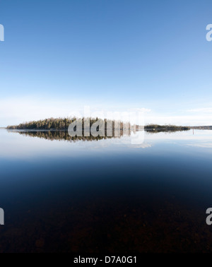 Vue sur le lac, Lappeenranta FINLANDE Banque D'Images