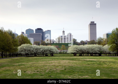 Une vue de la Bicentennial Capitol Mall State Park à Nashville, Tennessee Banque D'Images