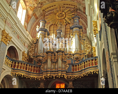 Swieta Lipka, à l'intérieur de l'église Pologne Banque D'Images