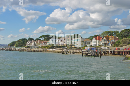 Logements de Luxe, Sandbanks Poole, Dorset, UK Banque D'Images