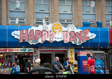 Happy Days Dayz Arcade Blackpool UK Banque D'Images