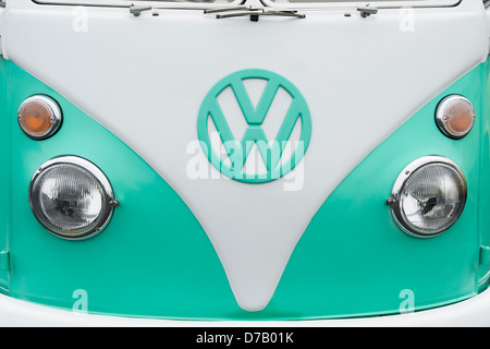 Écran partagé VW Volkswagen camper van Banque D'Images