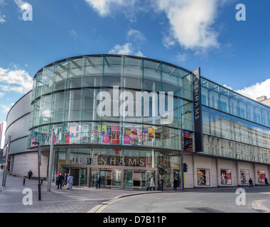 Magasin Debenhams dans centre commercial Liverpool One. Banque D'Images