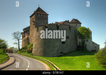 Château de Vaduz, Liechtenstein Banque D'Images