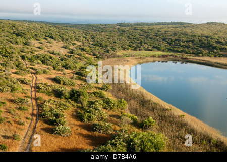 Lac, archipel de Bazaruto, Benguerra Island, Mozambique Banque D'Images