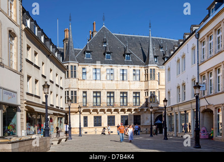 Palais grand-ducal, le Luxembourg, l'Europe, Palais grand-ducal, Herzogspalast, Luxemburg Stadt, Europa Banque D'Images