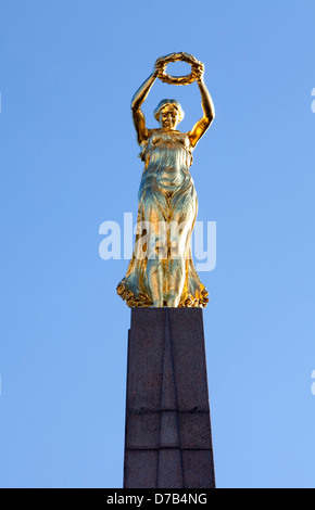 Monument du Souvenir, Souvenir Gëlle Fra memorial, la Place de la place de la Constitution, par Claus Cito, Luxembourg-ville, l'Europe Banque D'Images