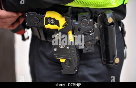 Le Taser, arme Taser police, TASER X26, UK Banque D'Images