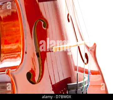 Sur un violon photo photos close up Banque D'Images