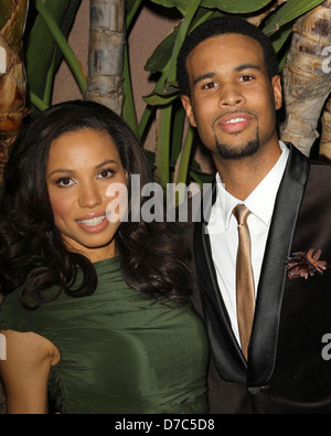 Jurnee Smollett et mari Josiah Bell le 21e Children's Defense Fund 'battre la chance' à la remise des Prix Banque D'Images