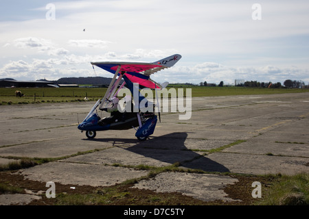 Ulm à l'aérodrome de Fortune est Banque D'Images