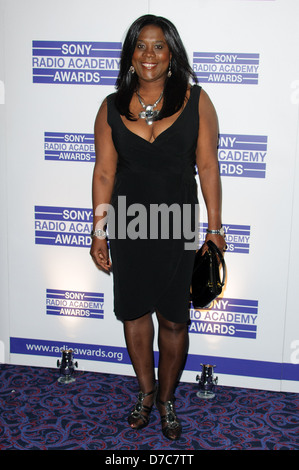 Tessa Sanderson Sony Radio Academy Awards tenue à l'hôtel Grosvenor House - Arrivées. Londres, Angleterre - 09.05.11 Banque D'Images