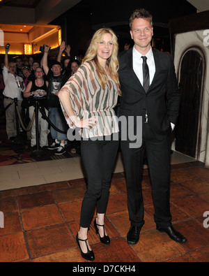 Jim Parrack et Kristen Bauer de la série HBO 'True Blood' apparaissent à la Seminole Coconut Creek casino de Coconut Creek, en Floride Banque D'Images