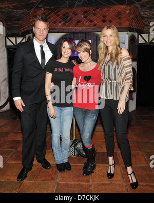 Jim Parrack et Kristen Bauer de la série HBO 'True Blood' apparaissent à la Seminole Coconut Creek casino de Coconut Creek, en Floride Banque D'Images