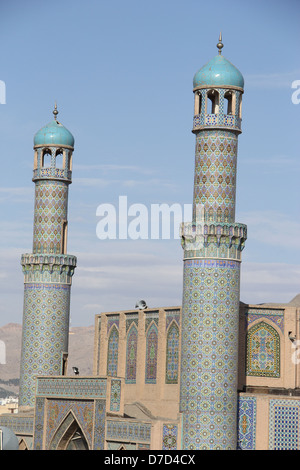 Le Masjid-i Jami de Herat, la première mosquée de la congrégation, a été construit sur le site de deux petites mosquées Ghaznavid...... Banque D'Images