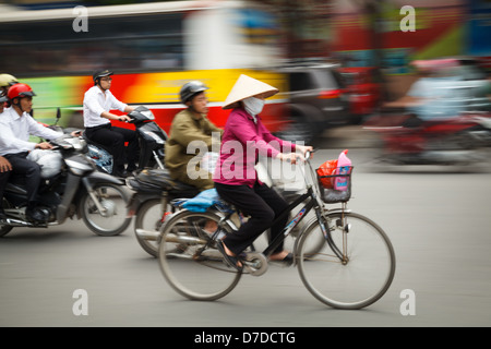 Le trafic d'Hanoï, Vietnam Banque D'Images