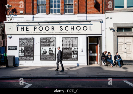 Le bâtiment de l'école pauvres, Kings Cross, London, Royaume-Uni Banque D'Images