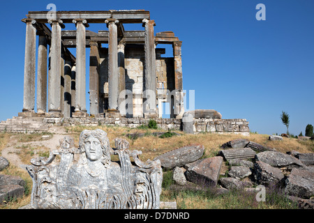 Temple de Zeus, Aizanoi, Cavdarhisar Kutahya, Turquie, Banque D'Images